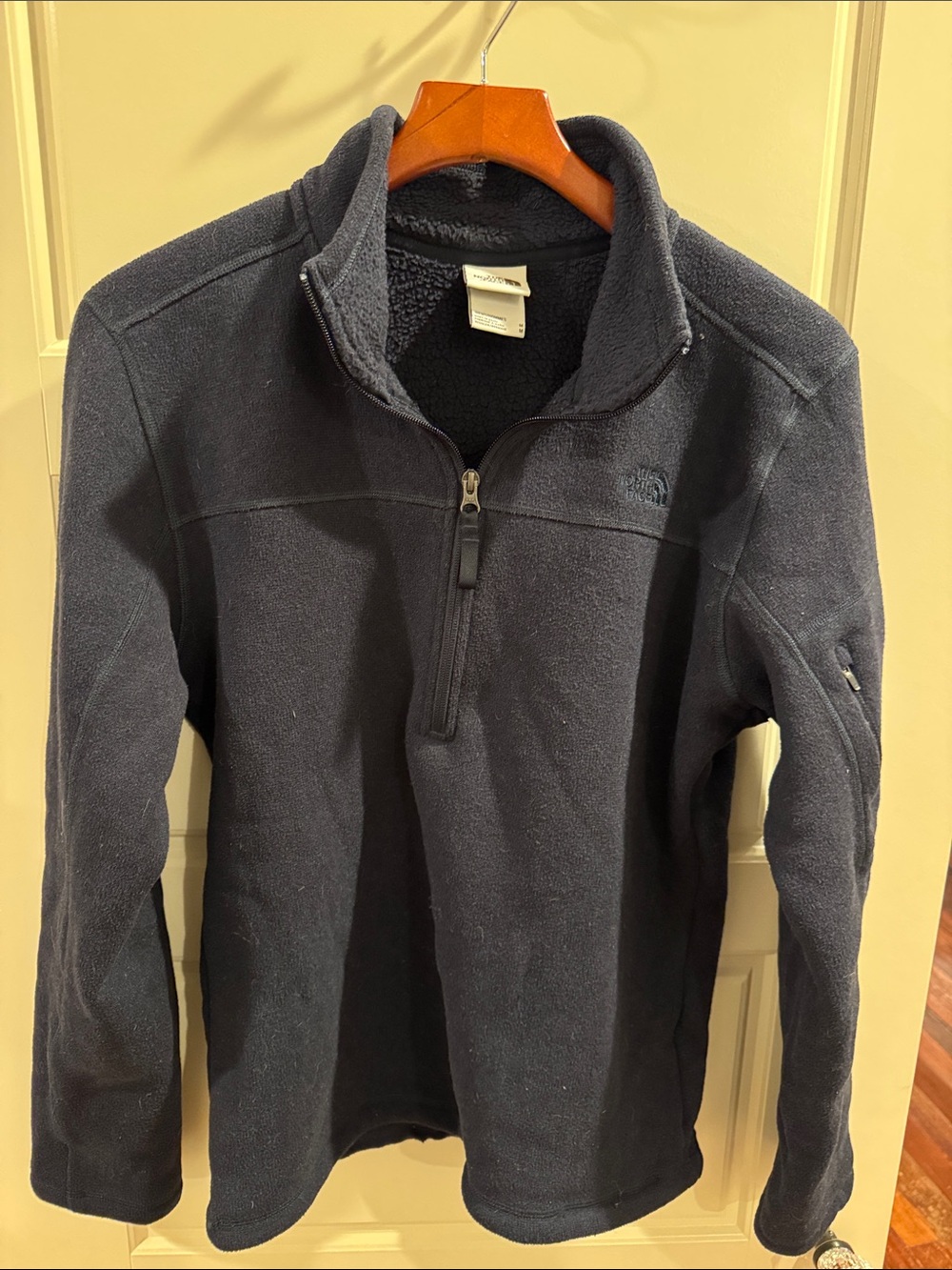 The North Face Men's Dark Navy Half-Zip Fleece Pullover